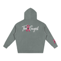 October Breast Cancer Awareness Hoodie in Grey