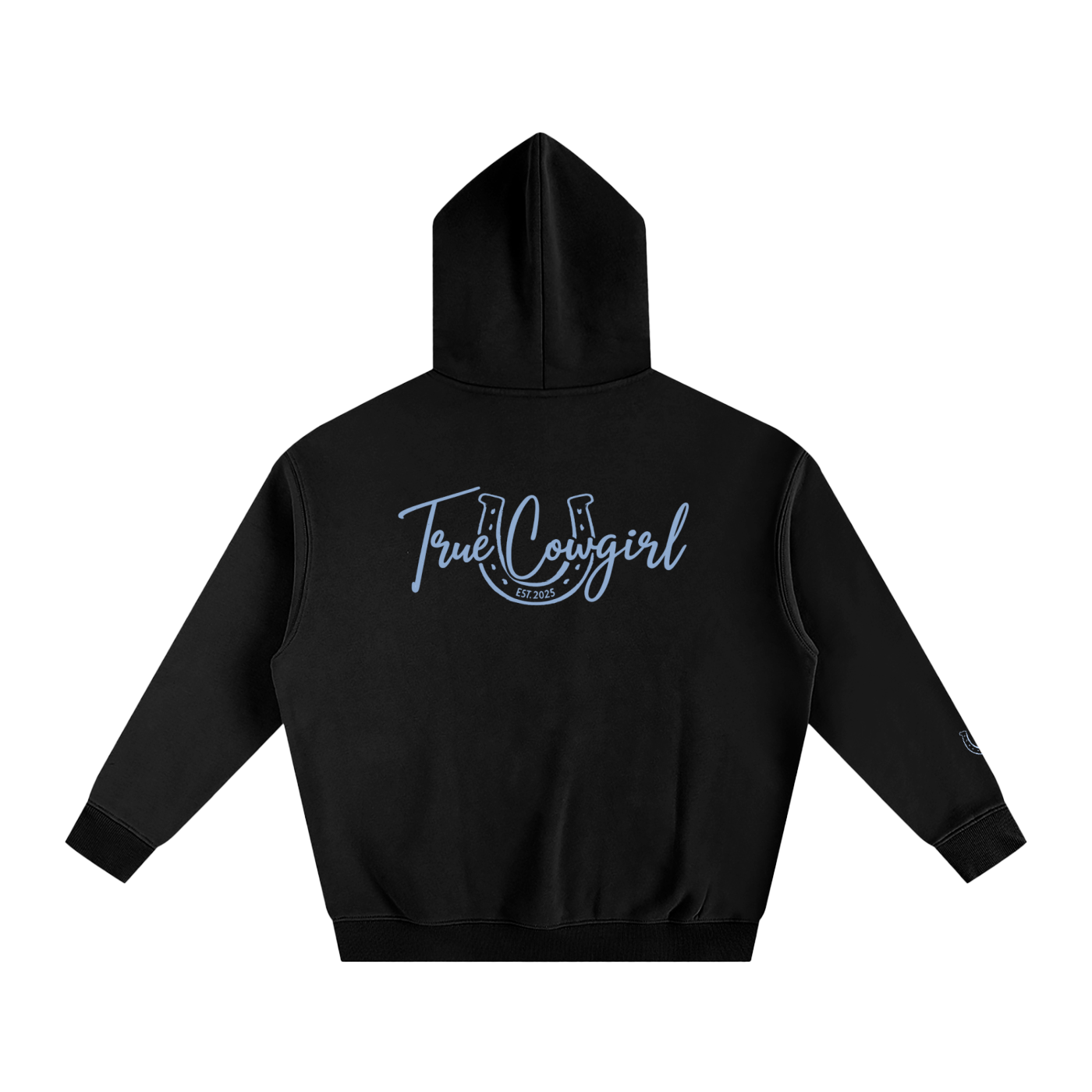 True Cowgirl Hoodie in Black