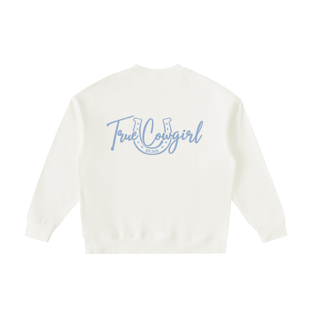Oversized Kids True Cowgirl Crewneck
