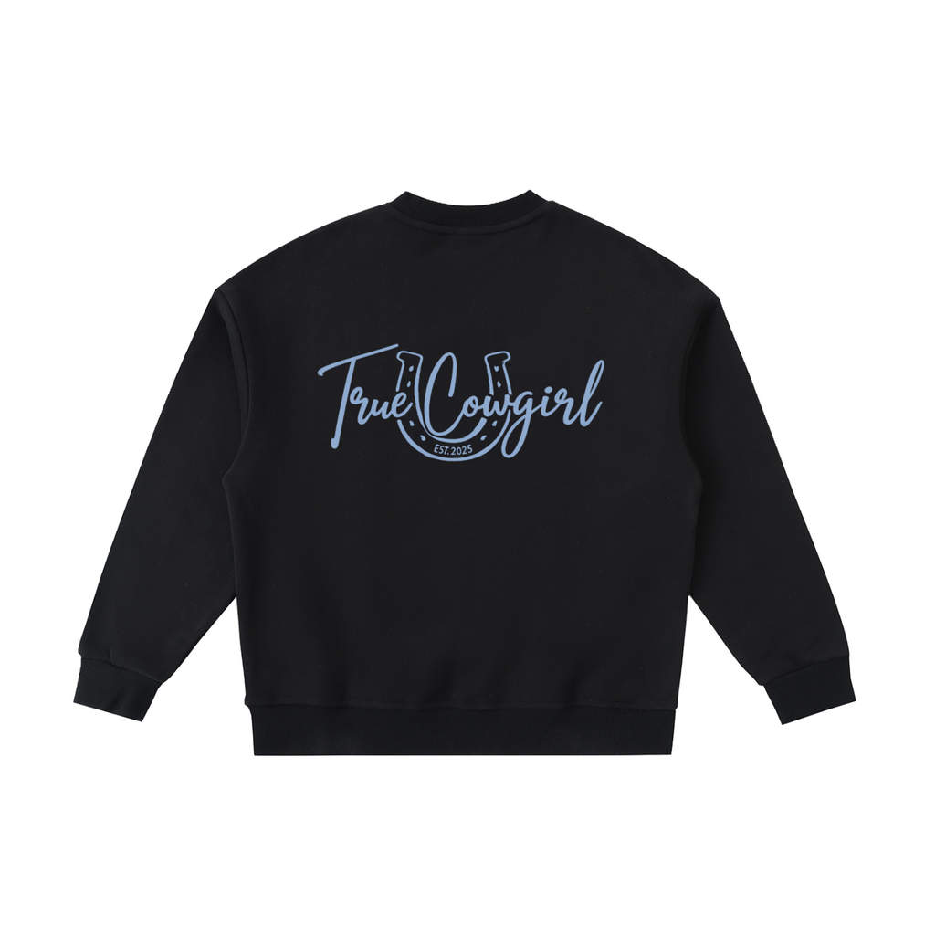 Oversized Kids True Cowgirl Crewneck
