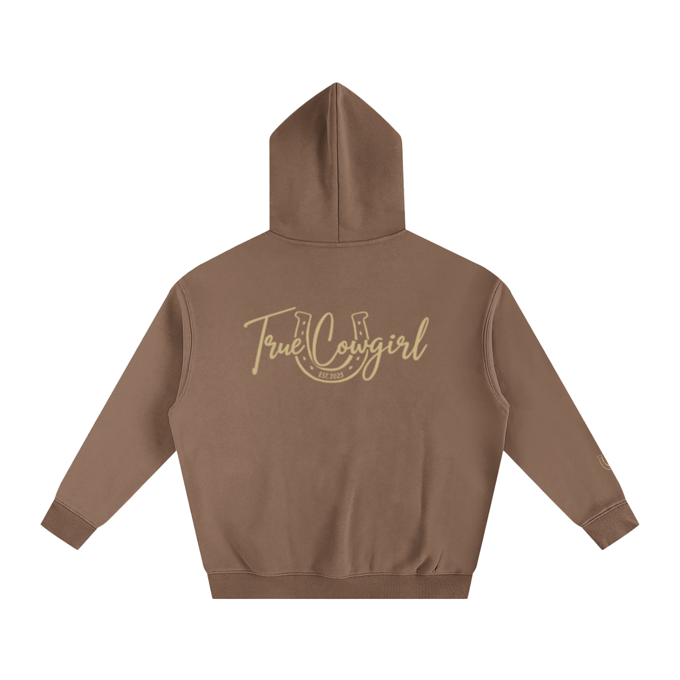 True Cowgirl Hoodie in Brown