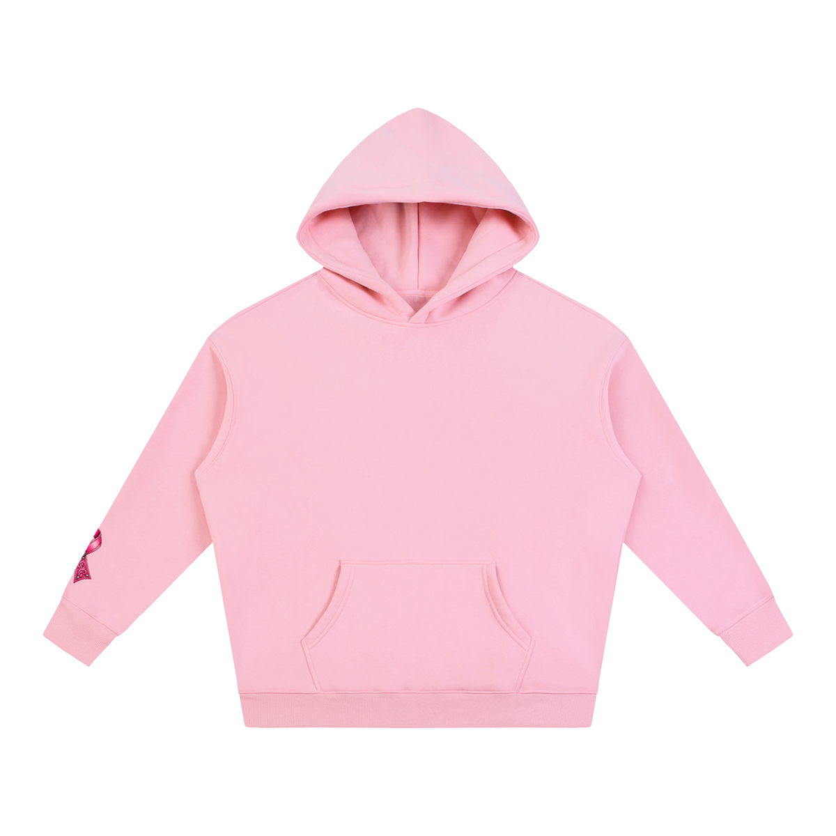 October Breast Cancer Awareness Hoodie in Pink